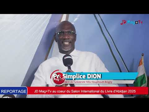 JD Mag +Tv au cœur du Salon International du livre d'Abidjan 2025
