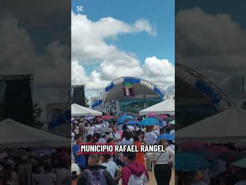 gran marcha por la fe y la paz organizada en el municipio Rafael Rangel del Estado Trujillo