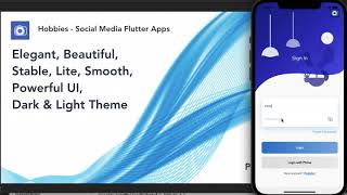 Hobbies - Social Full Flutter v.2.10 App with Chat | Web Admin Panel | GetX | Hive video preview