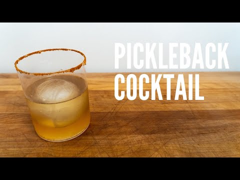 How to Make a Pickleback Cocktail