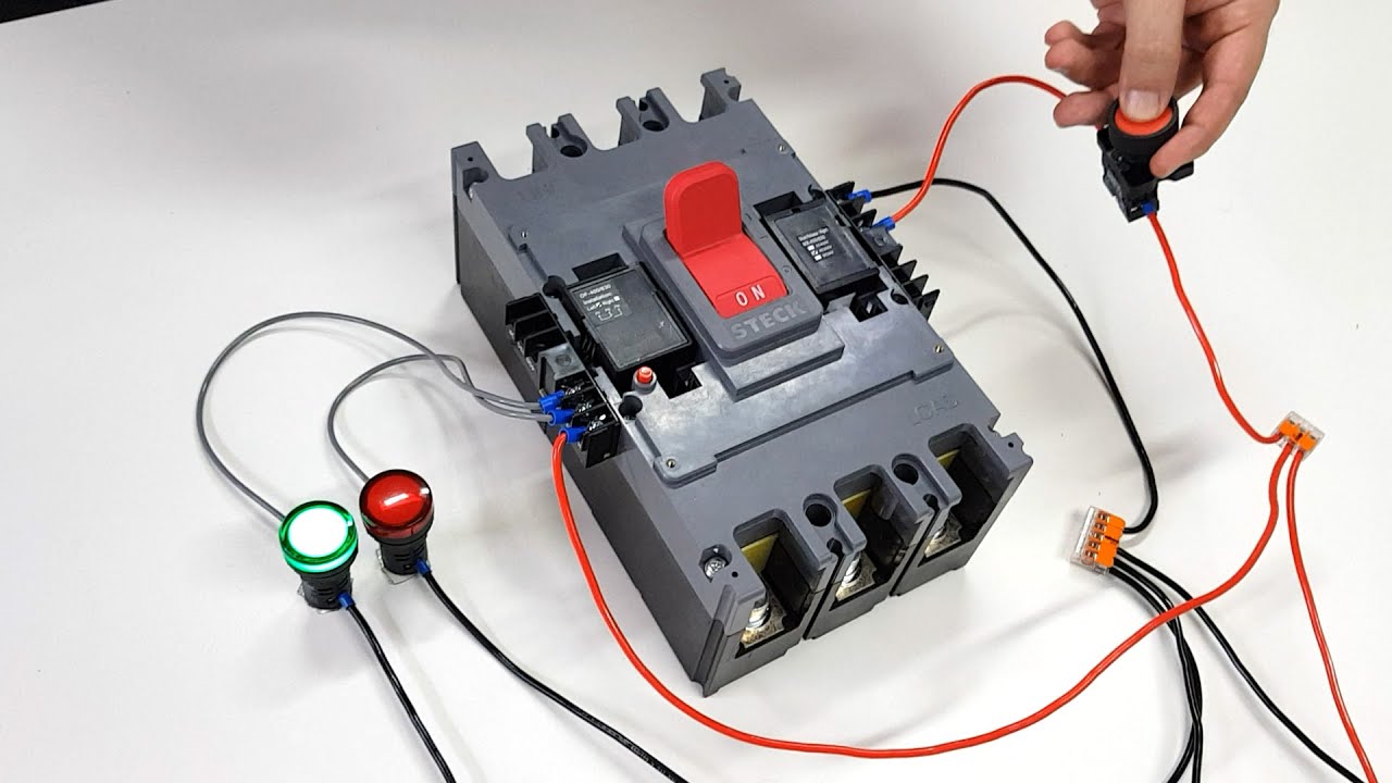 Disjuntor em Caixa Moldada + Acessórios - Entenda de uma vez na Prática !!!