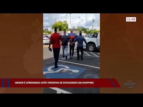 Menor é apreendido após tentativa de estelionato em Shopping 27 01 2023