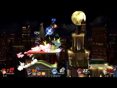 Super Smash Bros Ultimate – Donkey Kong vs Incineroar