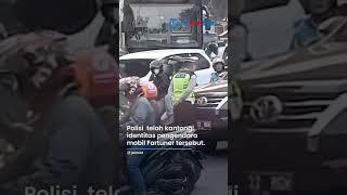 Pengakuan Polisi yang Viral Diseruduk Fortuner, Dicaci-maki hingga Diteriaki