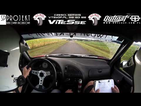 15 Rajd Mielecki RATOWANIE - Ł.Sawicki/ M.Wieczorek saxo