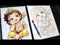Easy Murugan Pencil Drawing Tutorial Step By Step Outline For Kids Beginners Karthikeya Art