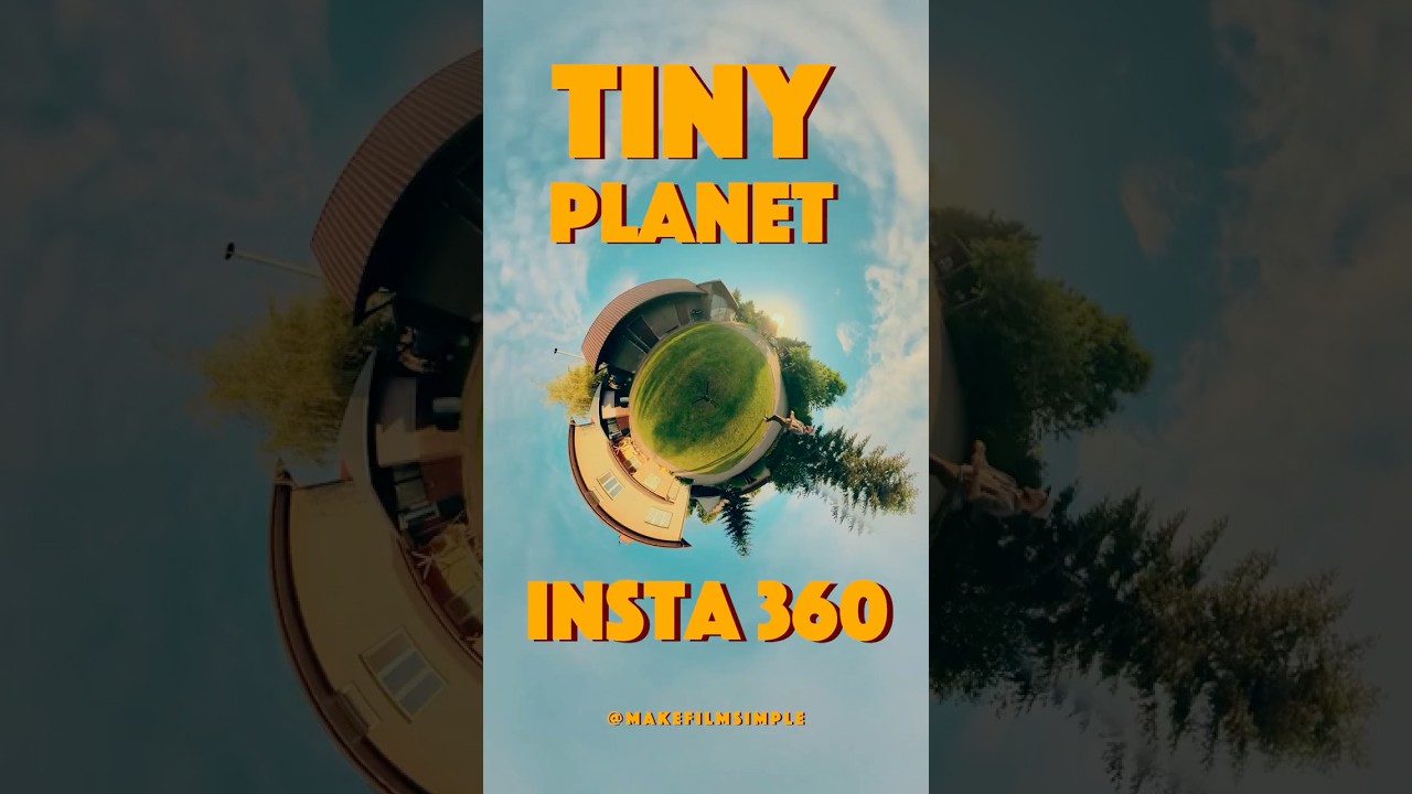Insta 360 How to do Tiny Planet shot TTUTORIAL #insta360 #tutorial #howtodo #contentcreator
