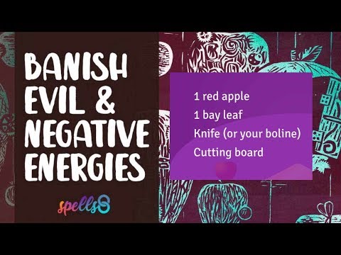 💫 Simple Wiccan Banishing Spell with Bay Leaf & Apple