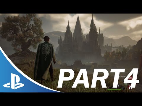 HOGWARTS LEGACY PS5 Walkthrough Gameplay Part - 4 - Incendio Spell - Cross Wands - Arthurs Treasure