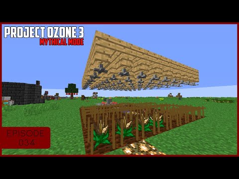 Project Ozone 3 Mythical Mode SuperFlat EP34 - Infinite Wood?