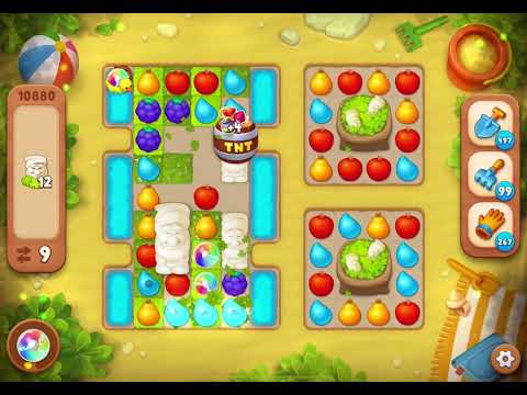 GardenScapes Level 10880 no boosters