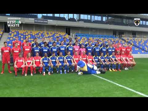 Go behind-the-scenes of the annual squad photo!