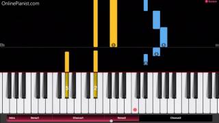 Kristian Kostov - Beautiful Mess - EASY Piano Tutorial - Eurovision Song Contest 2017