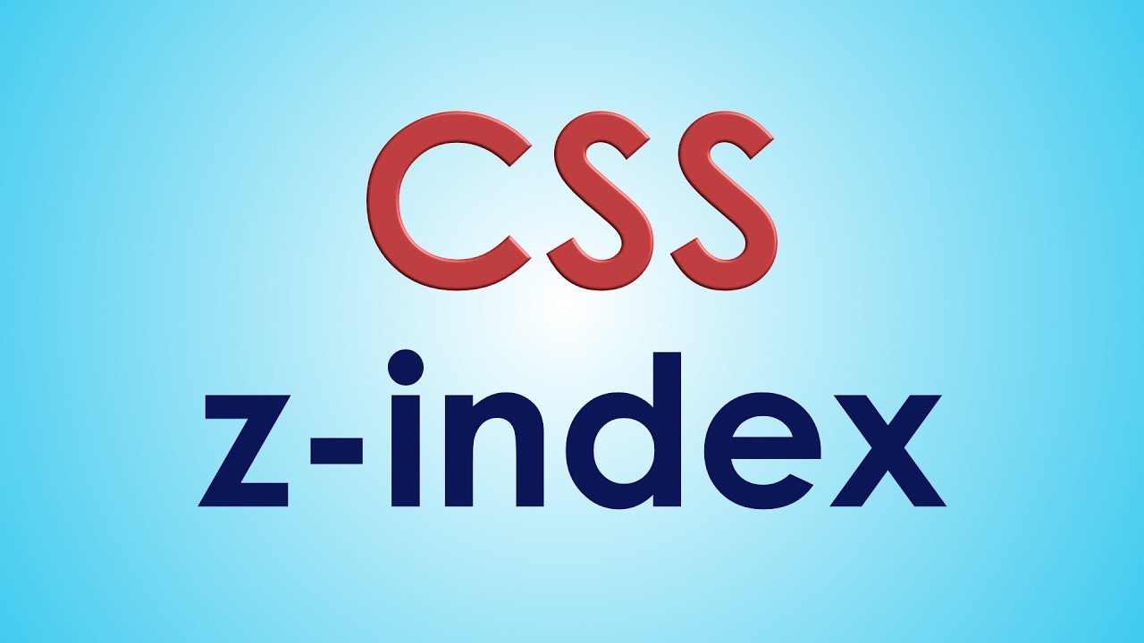 La propiedad Z-INDEX en CSS