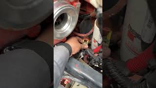 Replacing the intake NOx sensor on a Cummins ISB 6.7
