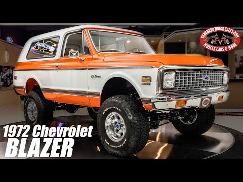1972 Chevrolet Blazer (CC-1924393) for sale in Plymouth, Michigan