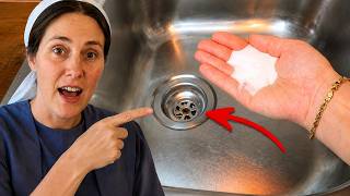 In 30 Years, I've Never Had a Clogged Drain or Bad Smells! (Amish Trick)