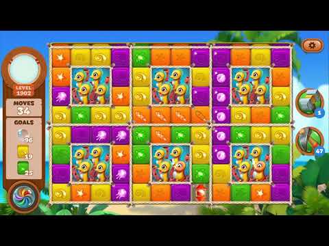 Lost Island Blast Adventure Level 1902 NO BOOSTERS - A S GAMING ✔️