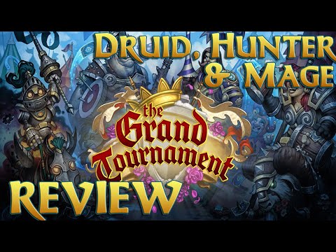 Hearthstone: The Grand Tournament Review - Druid, Hunter, & Mage Cards
