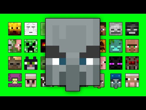 VINDICATOR VS ALL MOBS | MINECRAFT