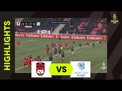 Chaos, Class & Carnage | Lyon O.U. v Benetton Rugby | EPCR Challenge Cup Instant Highlights
