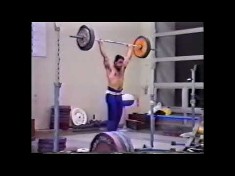 Aleksandar Varbanov training 1988