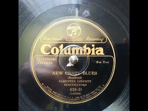 Tony Parenti   New Crazy Blues   Col 836 D