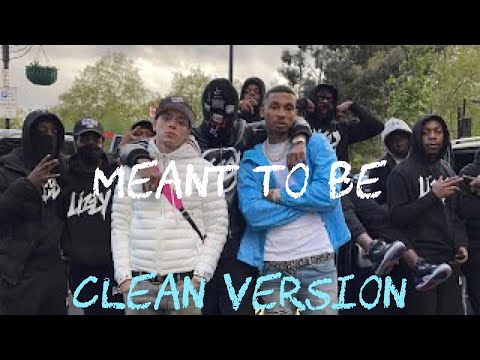 Stay Flee Get Lizzy, Fredo & Central Cee - Meant To Be (Clean Version)