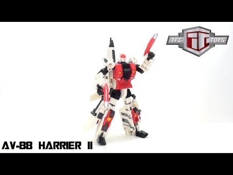 Video Review of the TFC Toys; Harrier (part three of Uranos)