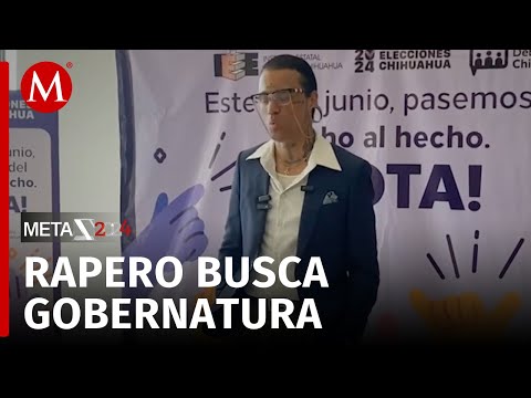 Jaime Flores es rapero, ahora busca gobernar Ciudad Juárez