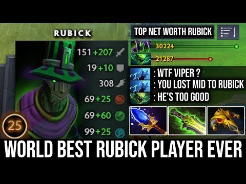 NEW World Best Rubick You've Ever Seen - EPIC Pro Mid Rubick Destroyed Viper 27Kills AMAZING Dota 2