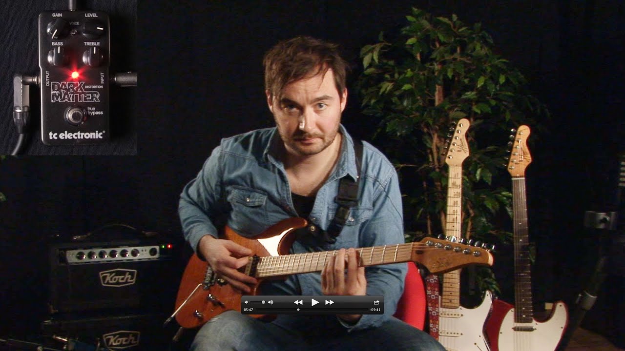 TC Electronic Dark Matter Distortion Pedal