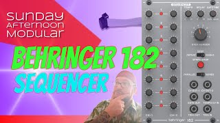 Video thumbnail for BEHRINGER 182 - a great SEQUENCER to start your EURORACK ADVENTURES! by SundayAfternoonModular