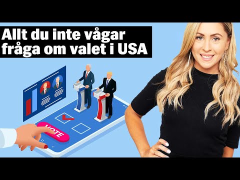 VAL I USA: Experten förklarar enkelt det viktigaste • Donald Trump vs Joe Biden