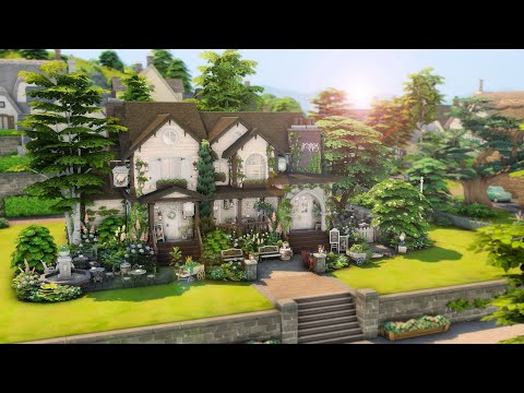 Henford Café & Library ☕️// The Sims 4: Speed Build // No CC
