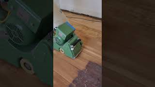Hardwood floor refinishing video