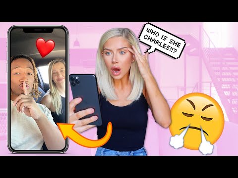 FaceTiming My Girlfriend With Another Girl In The Background!! (prank)