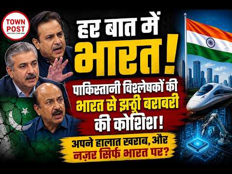 पाकिस्तान के विश्लेषकों की नई बेचैनी! भारत से तुलना करते करते अपने ही संकट भूल बैठे | | #pakistan