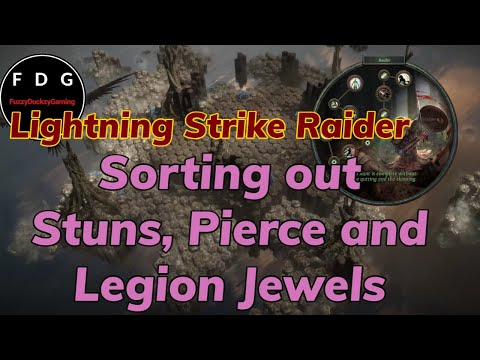 Solving stuns and other issues on Lightning Strike Raider (POE 3.19)