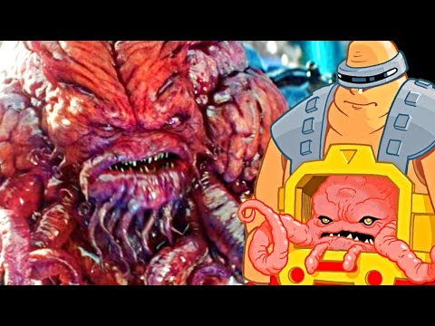 Krang Origins - A Gelatinous, Tentacled Brain Supervillain Who Use Android Body To Achieve Mobility