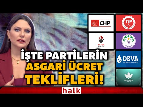 ZAM NE KADAR OLACAK? İşte o partilerin asgari ücret teklifleri! Ece Üner anlattı!
