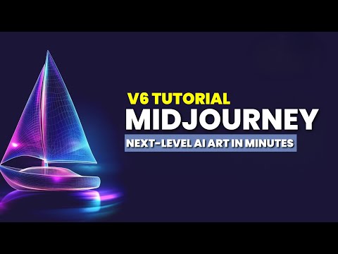 Midjourney v6 Tutorial || Create Stunning AI Art in Minutes Without Any Experience
