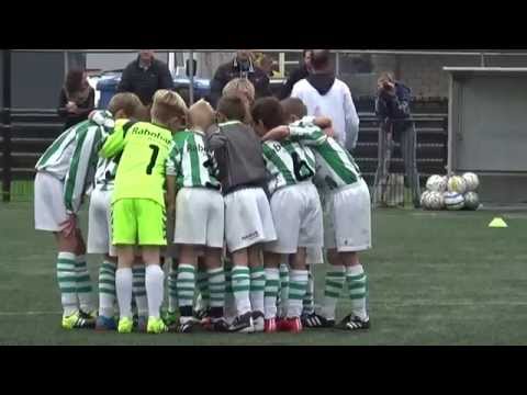 19-09-2015 : Halsteren E1 - VV Kloetinge E1 ; eerste helft