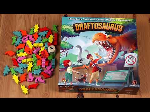 JÁTÉKSZABÁLY: DRAFTOSAURUS - d3meeples