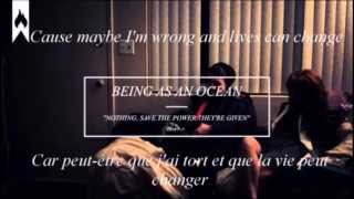 Being As An Ocean - Nothing, Save The Power They're Given (Paroles et Traduction)