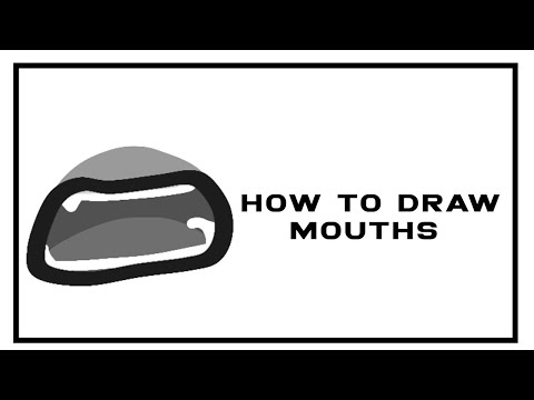 How To Draw Gacha Mouths & Lips || Voice Over || Ibispaintx ||