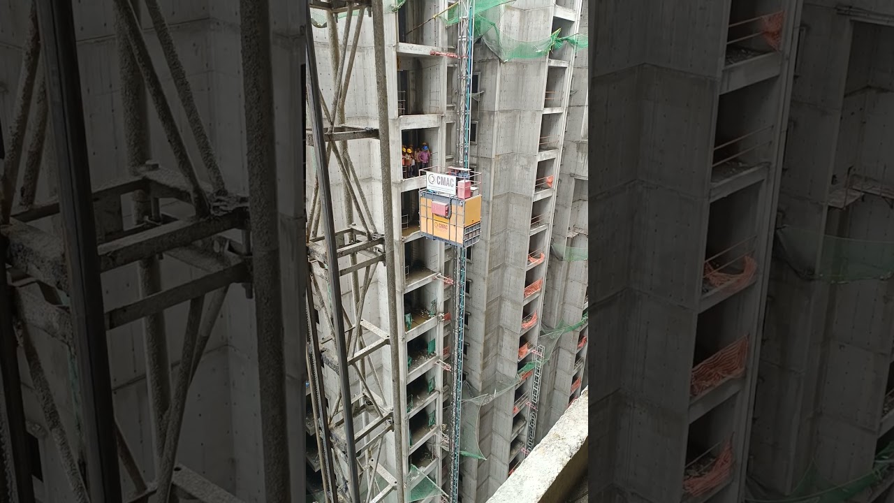 Passenger Hoist #constructionmaniya #hoist #construction #hseprofessionals #civilengineering #hse