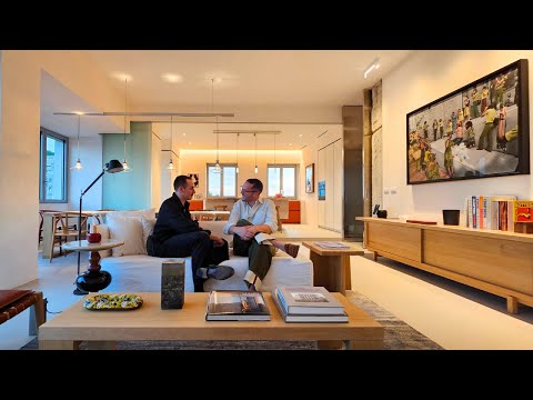 How Milan Architect and Owner Made an Asteroid-Inspired Apartment 💫 