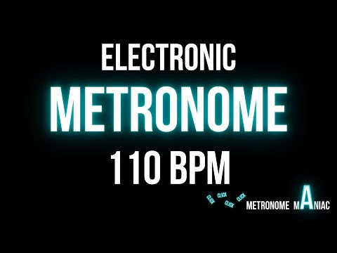 Metronome 110 BPM -  Electronic beep