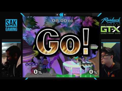 Runback 2017 Top 48 WR3 - P1|Duck (Samus) vs Taj (Mewtwo)